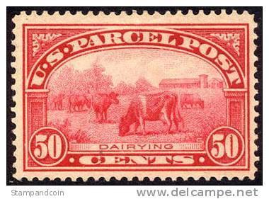 US Q10 Mint Hinged 50c Parcel Post Of 1913 - Paketmarken