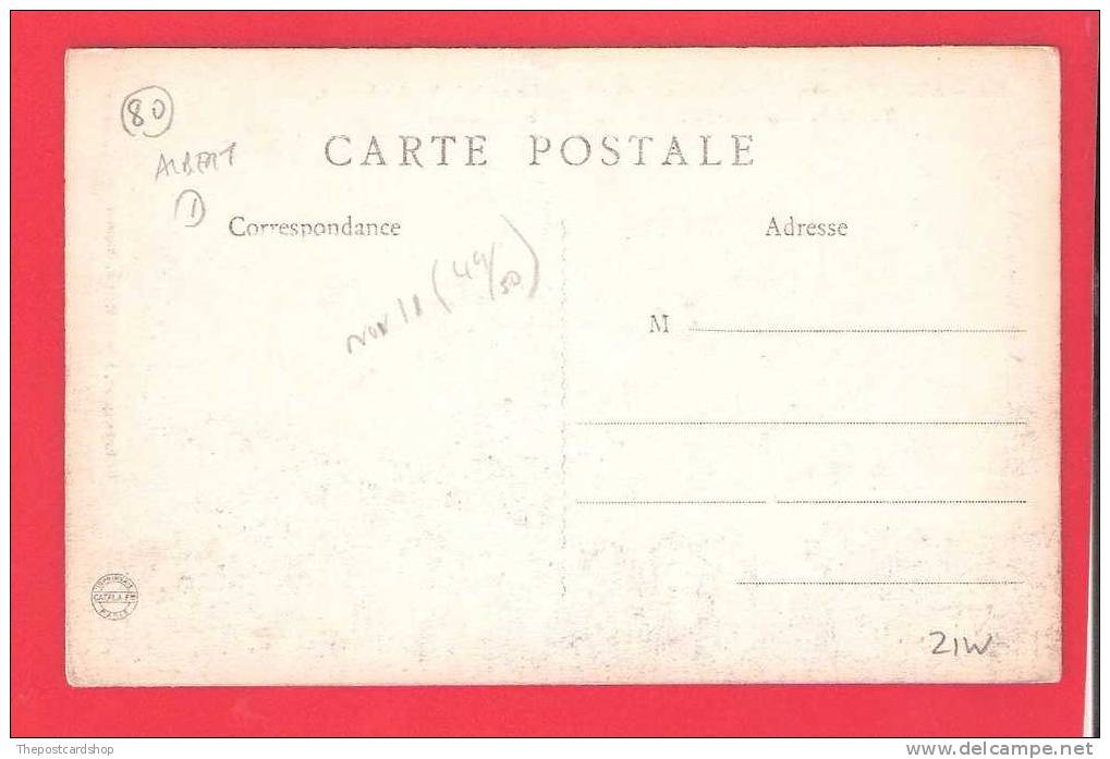 CPA 261 ALBERT LES ATELIERS ROCHET-SCHNEIDER APES LE BOMBARDMENT MORE FRANCE CARDS LISTED - Albert