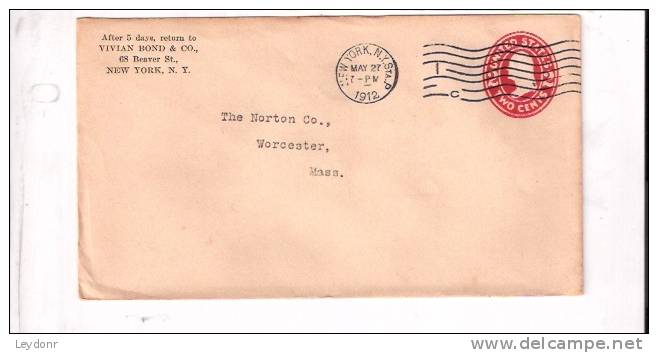 George Washington U91 - Vivian Bond & Co., New York, N.Y. 1912 - 1901-20