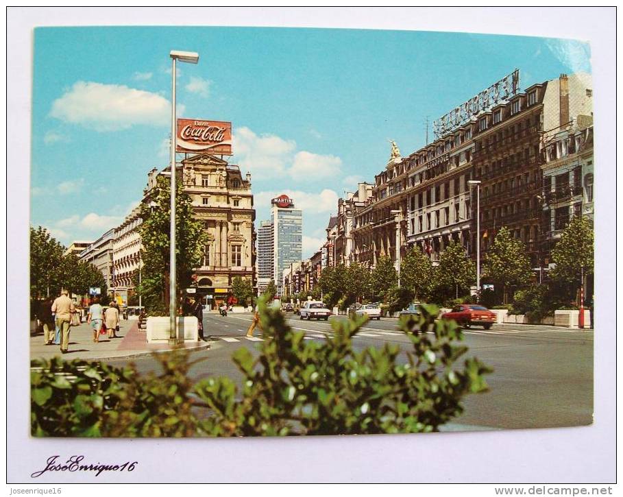 BRUXELLES, BRUSSEL, PLACE DE BROUCKÉRE, DE BROUCKÉRE PLAATS  100/201 - Avenues, Boulevards