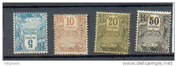 GUAD 315 - YT Taxe 15 NSG (*)-16 Obli-18 Et 20 * - Postage Due