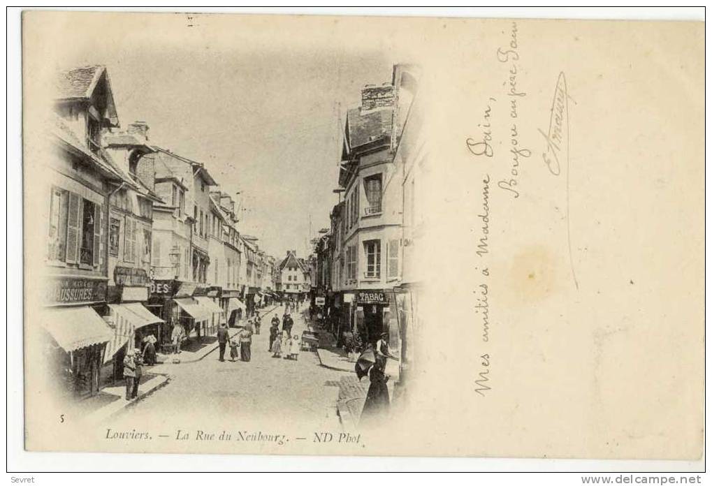 LOUVIERS. - La Rue Du Neubourg - Louviers