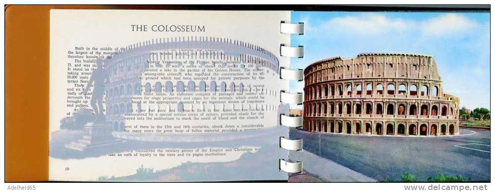 1962 Rome Past And Present A Guide To The Centre Of Ancient Rome With Reconstructions Publ . Vision Roma - Antiquité