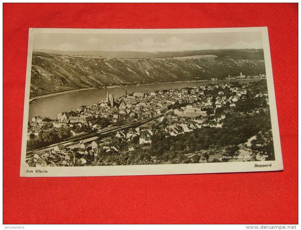 Boppard Am Rhein  - Panorama   ( 2 Scans ) - Boppard