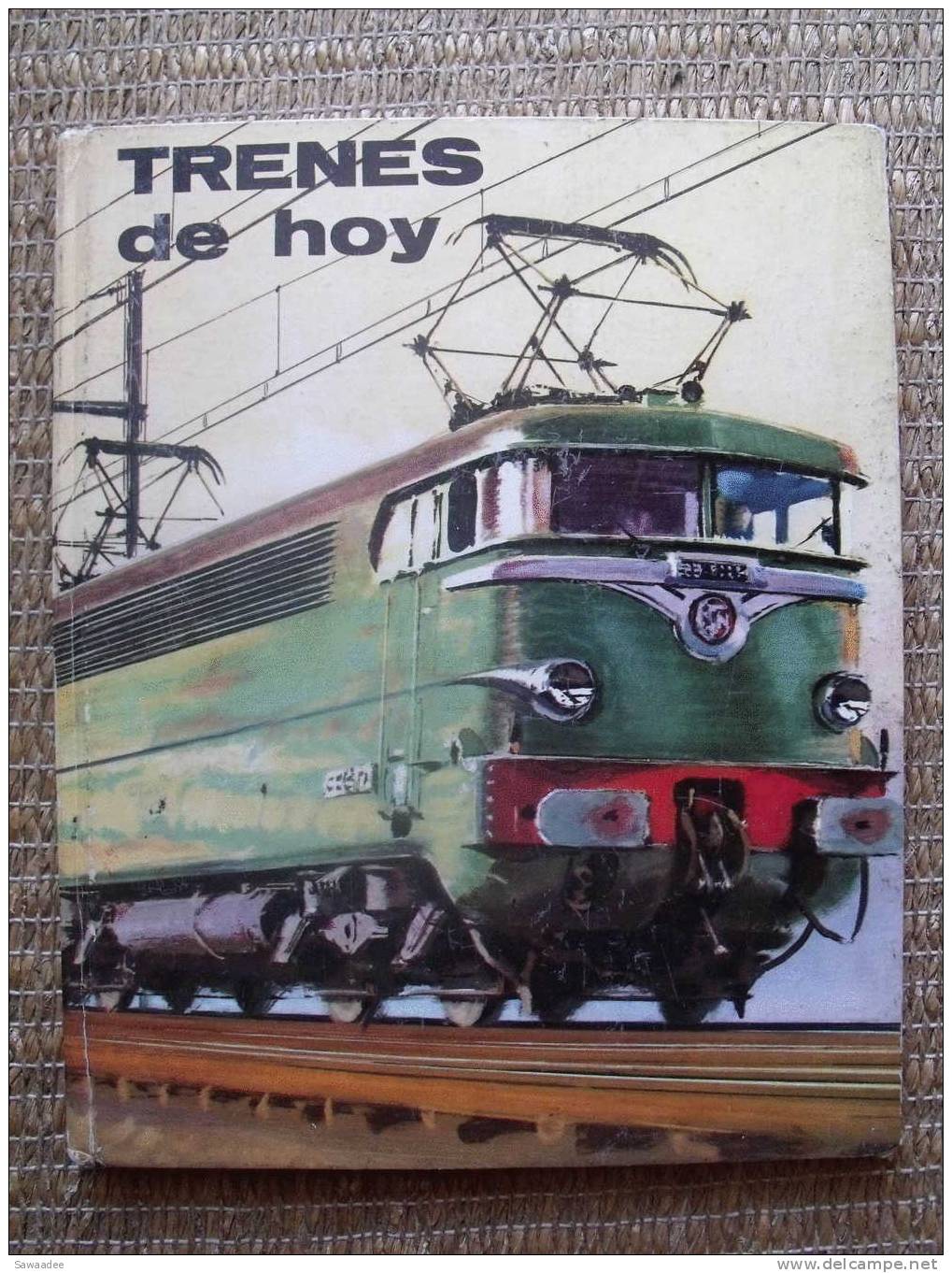 LIVRE - TRAIN - TRENES DE HOY - JEAN RIVERAIN - EN ESPAGNOL - HISTOIRE DES TRAINS ET DES CHEMINS DE FER - 1967 - Europa