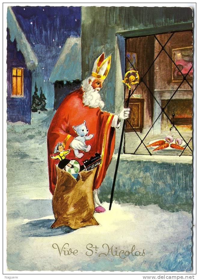 VIVE SAINT NICOLAS  -  CPM ANNEE 1950/60 - Autres & Non Classés