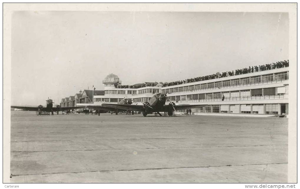 Cpa,la Nouvelle Aérogare Du Port Aérien Du Bouget Dugny ,aérodrome Mixte ,civil Et Militaire ,marchande Et Force Aérienn - Aéroports De Paris