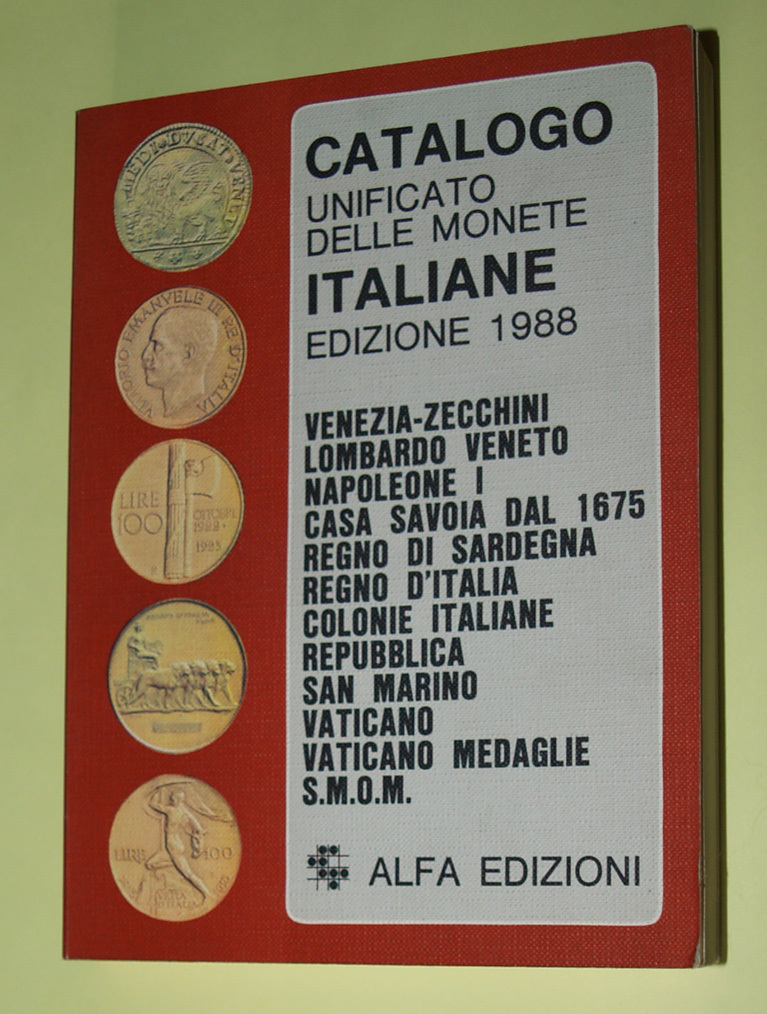 Catalogo Unificato Delle Monete Italiane1988 - Books & Software