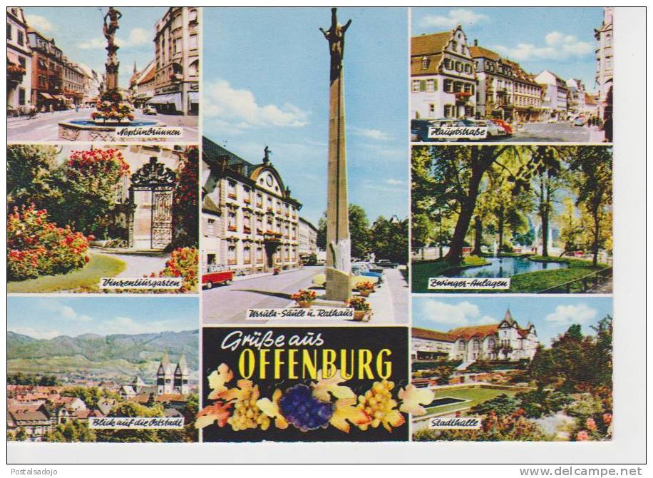 (DE760) GRUSSE AUS OFFENBURG - Offenburg