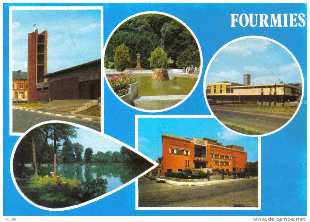 Carte Postale 59. Fourmies Trés Beau Plan - Fourmies