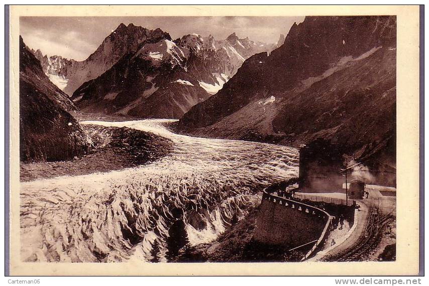 74 - Chamonix-Mont-Blanc - Gare Du Montenvers Et La Mer De Glace - Chamonix-Mont-Blanc