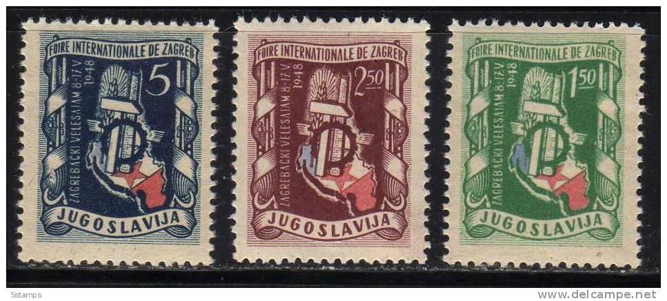 U-44  JUGOSLAVIA  Croazia  Fiera      NEVER HINGED - Unused Stamps