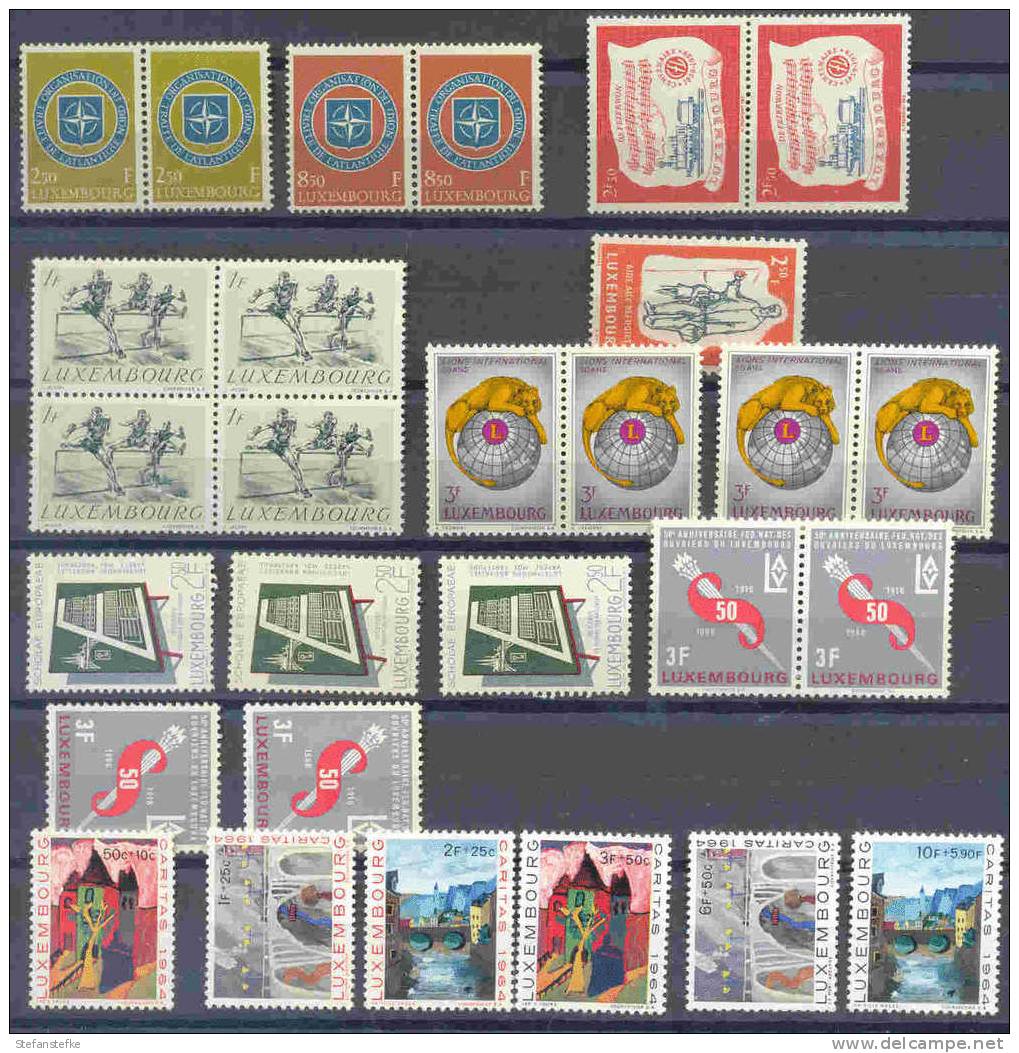 Luxembourg Yvert Nr :  Collection **  (zie Scan)  MNH - Unused Stamps