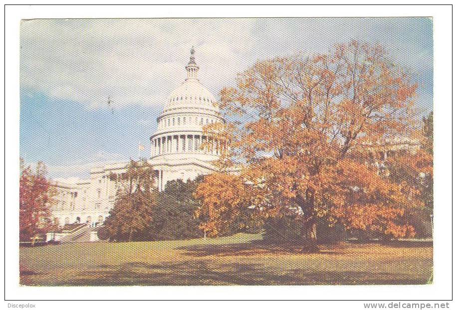 C335 Washington - US Capitol - Old Mini Card / Non Viaggiata - Washington DC