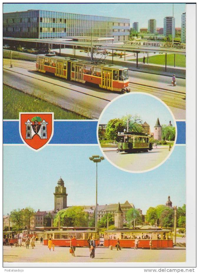 (DE267) PLAUEN. AM OBEREN BAHNHOF. TRAMWAY. TRANVIA - Plauen