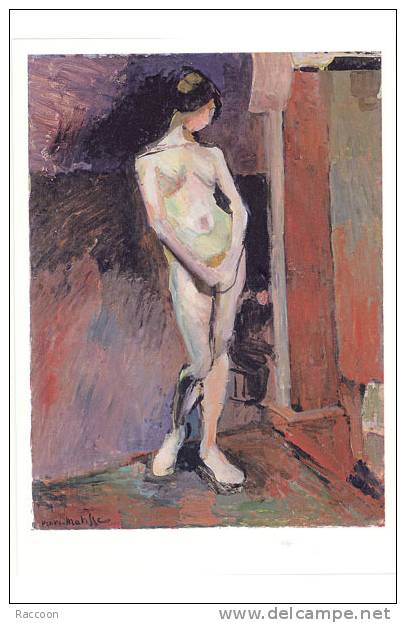 Henri MATISSE: Nude Study In Blue [ Nu ] - Peintures & Tableaux