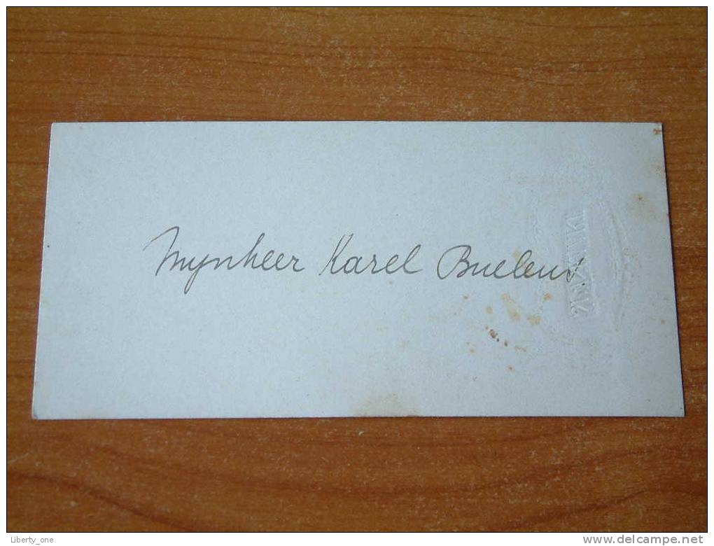 Huwelijk Van TOMAS Jacques Met BUELENS Louise / Hemixem 15 Juli 1933 ( Details Zie Foto ) ! - Menus