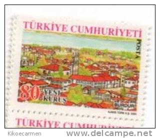 TURCHIA TURKIYE TURKEY - Burdur - New Ungummed - Unused Stamps