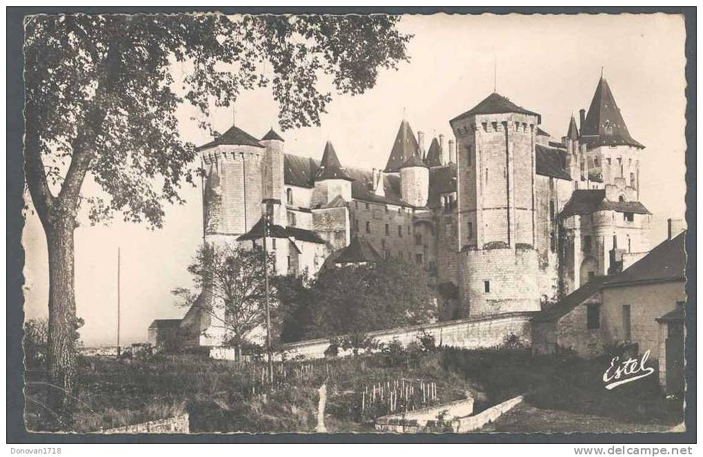 SAUMUR (Maine Et Loire) Le Château, Façade Ouest - CPSM Petit Format - N° 2306 - état - Saumur