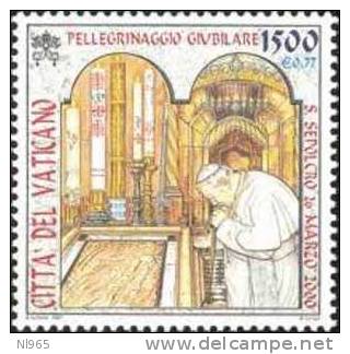 STATO CITTA´ DEL VATICANO - VATIKAN STATE - GIOVANNI PAOLO II - ANNO 2001 - PELLEGRINAGGIO - VALORI 4 - NUOVI MNH ** - Ongebruikt