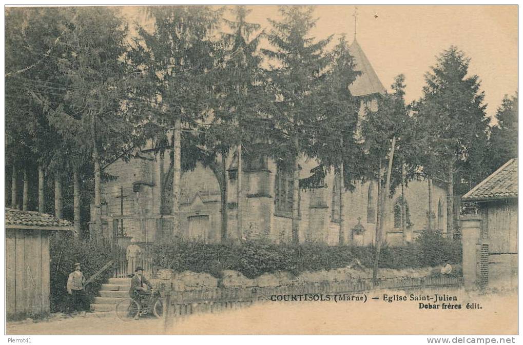 COURTISOLS - Église Saint Julien - Courtisols