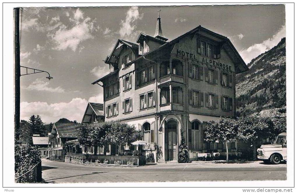 CH374  INNERTKIRCHEN : Hotel Alpenrosa - Innertkirchen