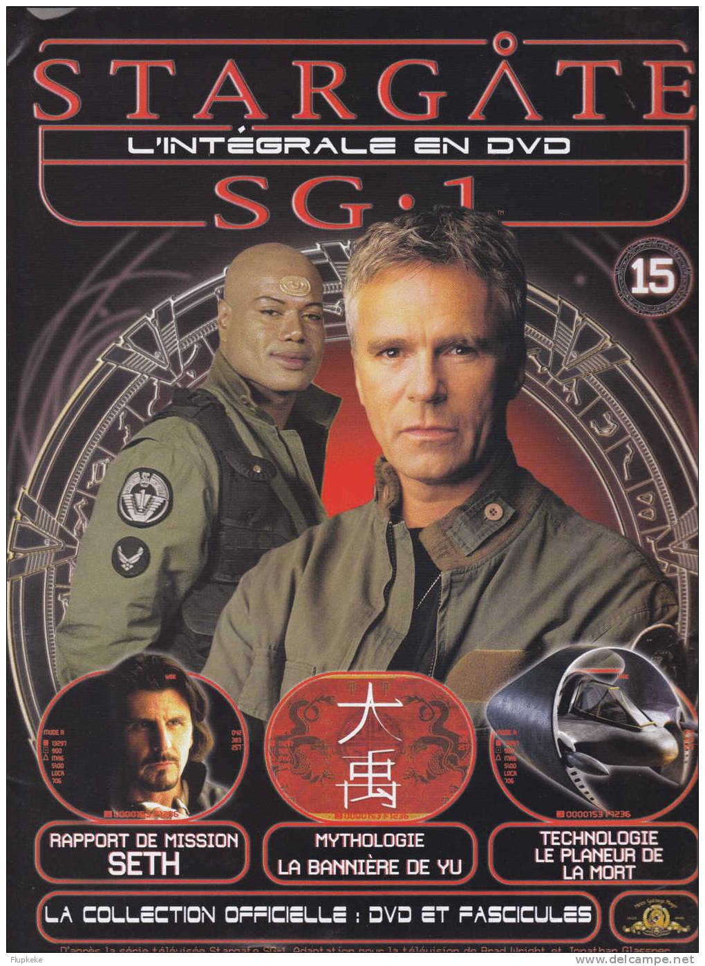 Stargate SG-1  La Collection Officielle 15 Richard Dean Anderson - Télévision