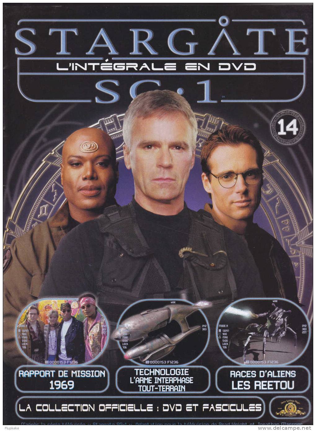 Stargate SG-1  La Collection Officielle 14 Richard Dean Anderson - Televisión