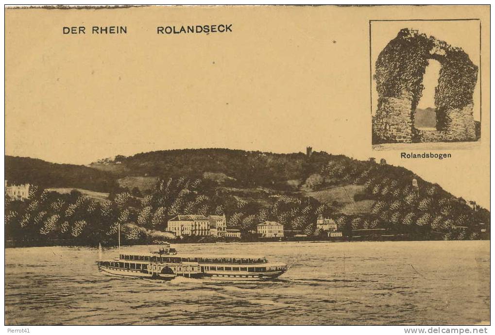 ALLEMAGNE -  Der Rhein  ROLANDSECK - Remagen