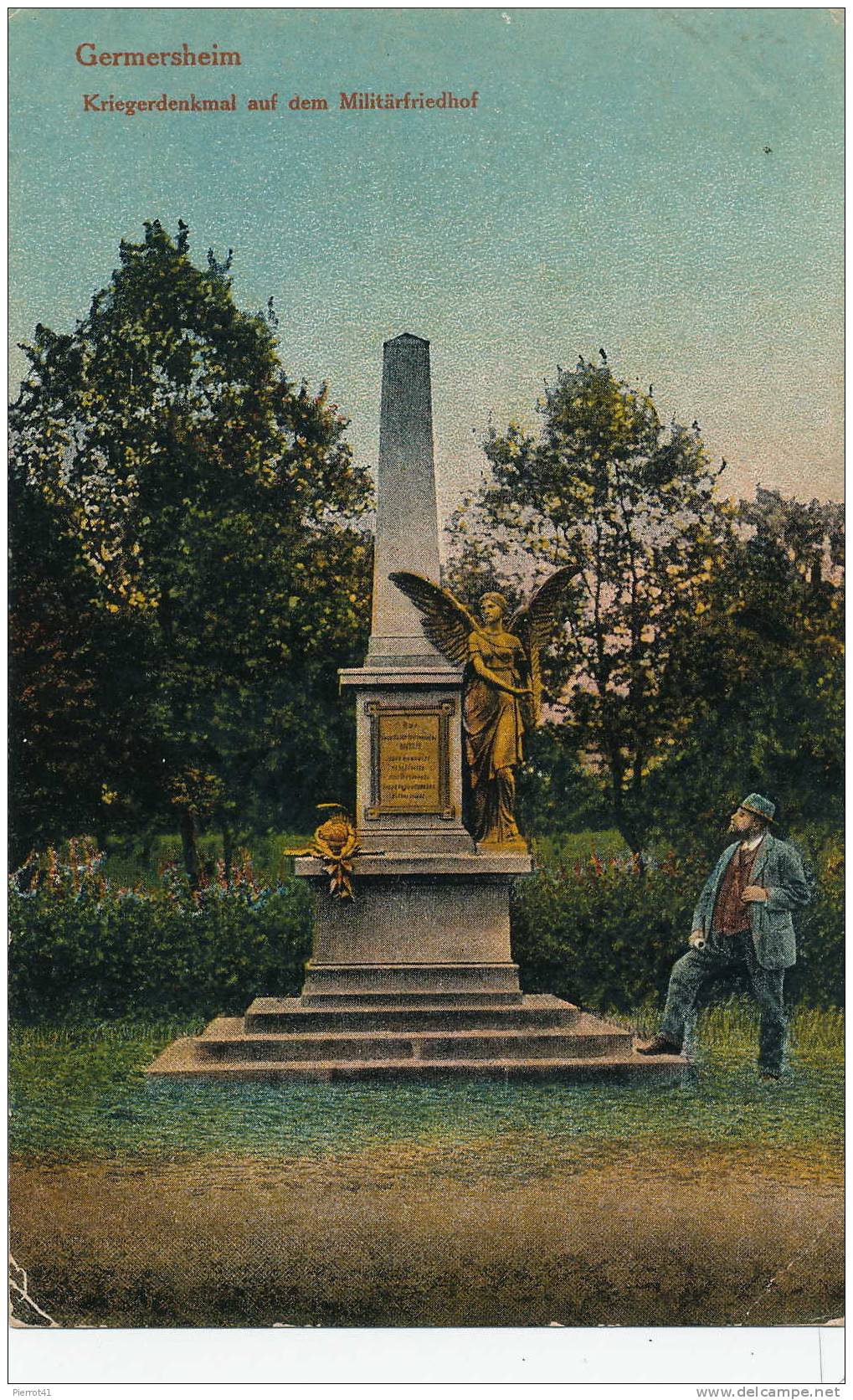 ALLEMAGNE - GERMERSHEIM   Kriegerdenkmal Auf Dem Militärfriedhof - Germersheim