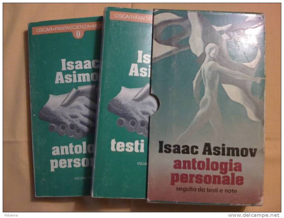 PC/6 Isaac Asimov ANTOLOGIA PERSONALE 2 Vol. Oscar Mond. I Ed.1978 - FANTASCIENZA - Science Fiction Et Fantaisie