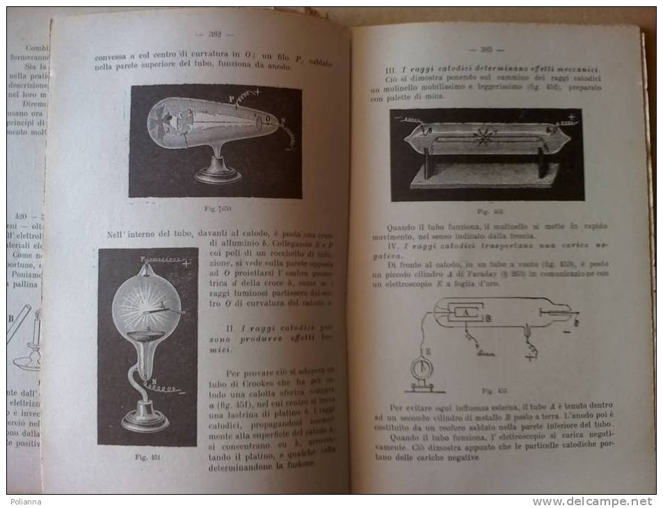 PC/39 CORSO DI FISICA Vol. II Battelli Zanichelli 1926 Chimica - Mathématiques Et Physique