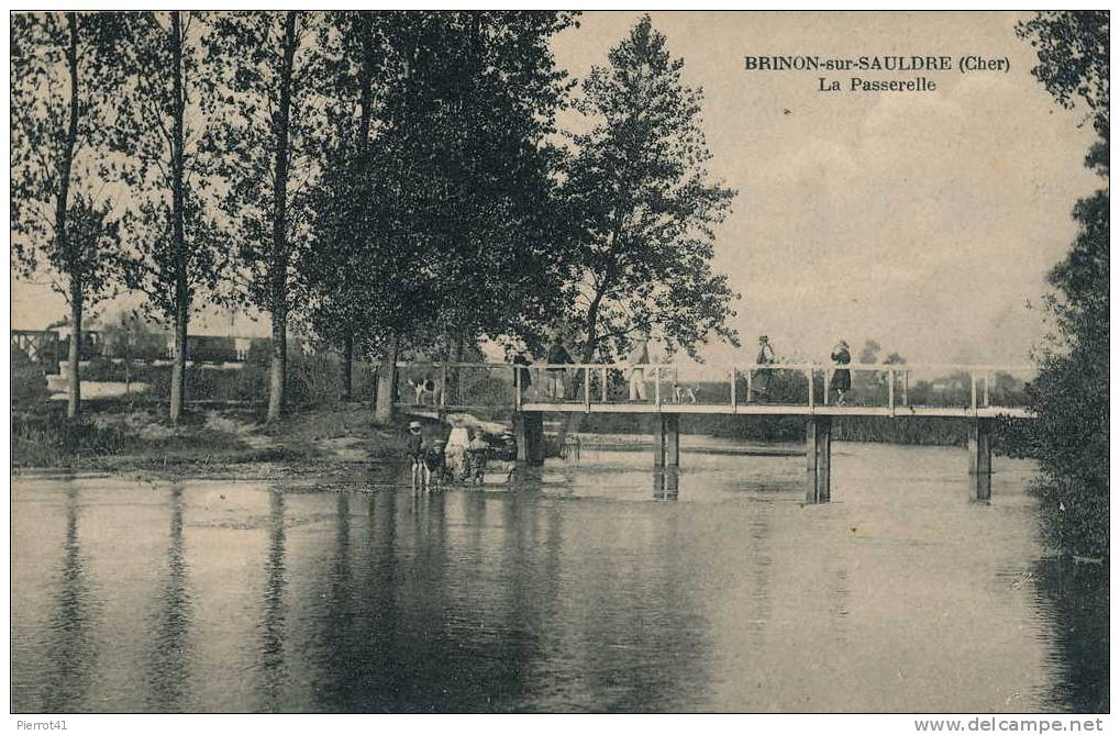 BRINON-SUR-SAULDRE  La Passerelle - Brinon-sur-Sauldre