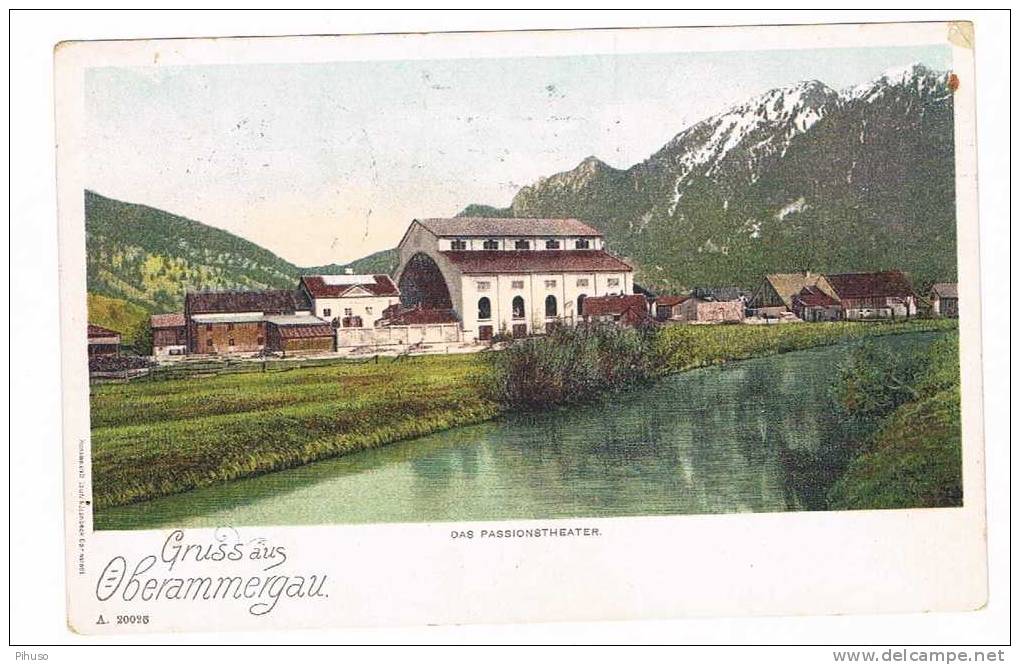D668   OBERAMMERGAU : Das Passionstheater - Oberammergau