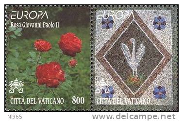 STATO CITTA´ DEL VATICANO - VATIKAN STATE - GIOVANNI PAOLO II - ANNO 1999 -  EUROPA   - NUOVI MNH ** - Neufs