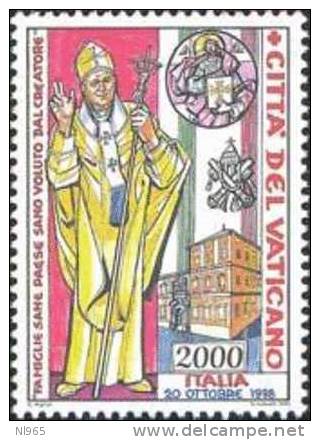 STATO CITTA´ DEL VATICANO - VATIKAN STATE - GIOVANNI PAOLO II - ANNO 1999 - VIAGGI PAPA - NUOVI MNH ** - Neufs