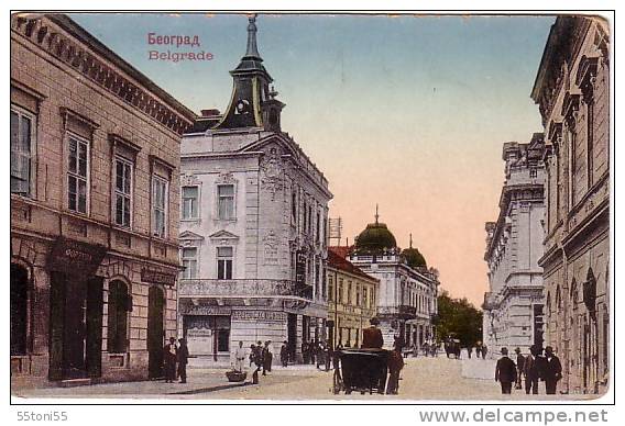 Serbia Serbien Serbie  Old Post Card – Used    Belgrad  / Belgrade /Beograg – 1911 - Serbia