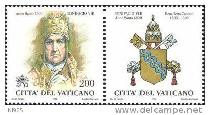 STATO CITTA' DEL VATICANO - VATIKAN STATE - GIOVANNI PAOLO II - ANNO 1998 - I PAPI - NUOVI MNH ** - Neufs