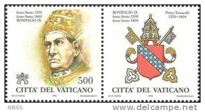 STATO CITTA' DEL VATICANO - VATIKAN STATE - GIOVANNI PAOLO II - ANNO 1998 - I PAPI - NUOVI MNH ** - Neufs