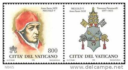 STATO CITTA' DEL VATICANO - VATIKAN STATE - GIOVANNI PAOLO II - ANNO 1998 - I PAPI - NUOVI MNH ** - Neufs