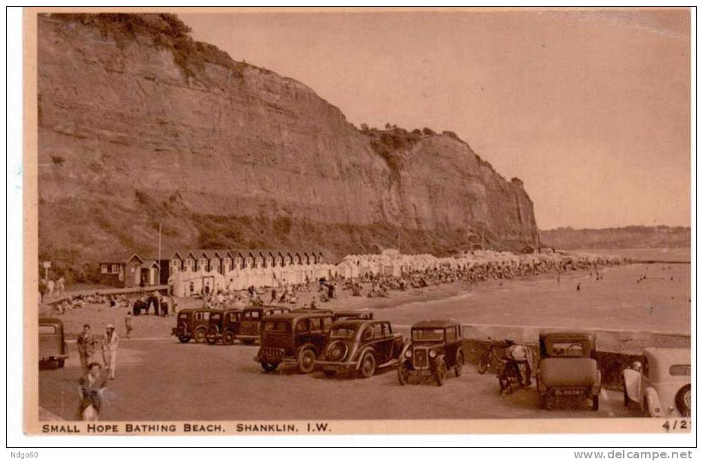 * Ile De Wight. Shanklin    Small Hope Bathing Beach - Autres & Non Classés