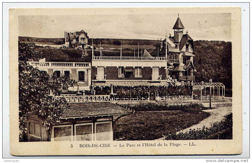 Q20 - BOIS-de-CISE - Le Parc Et L'Hôtel De La Plage - Bois-de-Cise