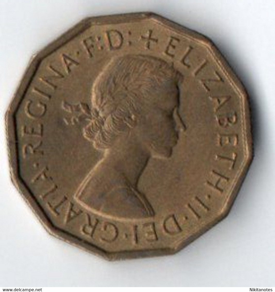 Great Britain 3 Pence 1964 Nickel See Scan - Altri & Non Classificati