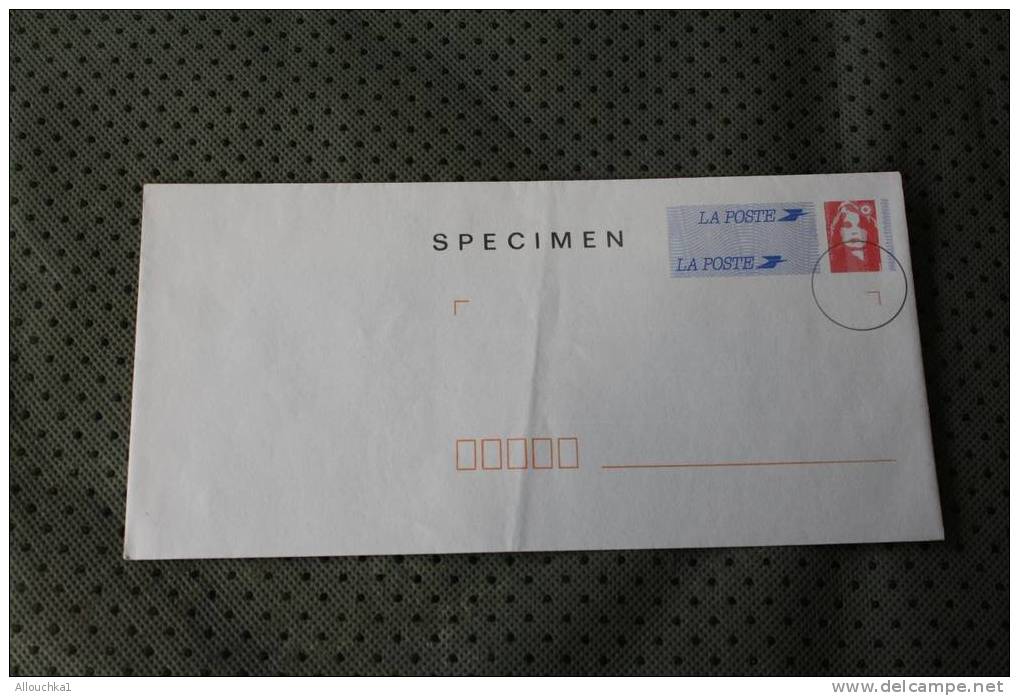 SPECIMEN  LETTRE ENTIER POSTAL PRET A POSTER PAP 2806-E3 /220 X 110 1ER JOUR OFFICIEL DE SORTIE 16-6-1994 EN SPECIMEN ** - Specimen