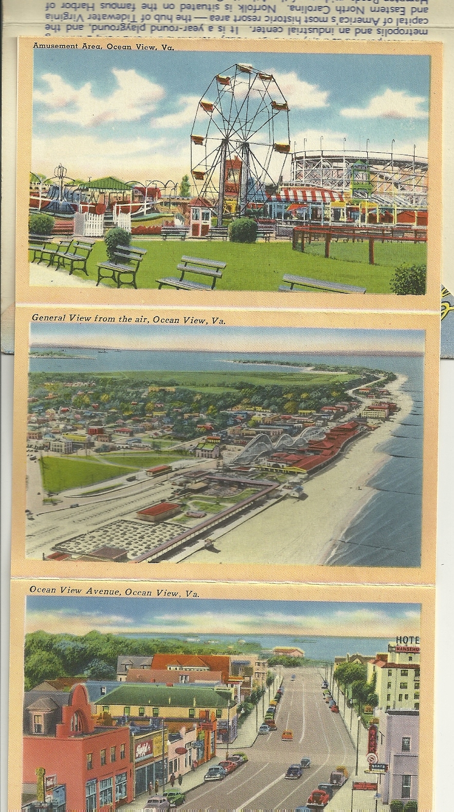 Norfolk VA / Multiview Letter Card / 18 Views - Norfolk