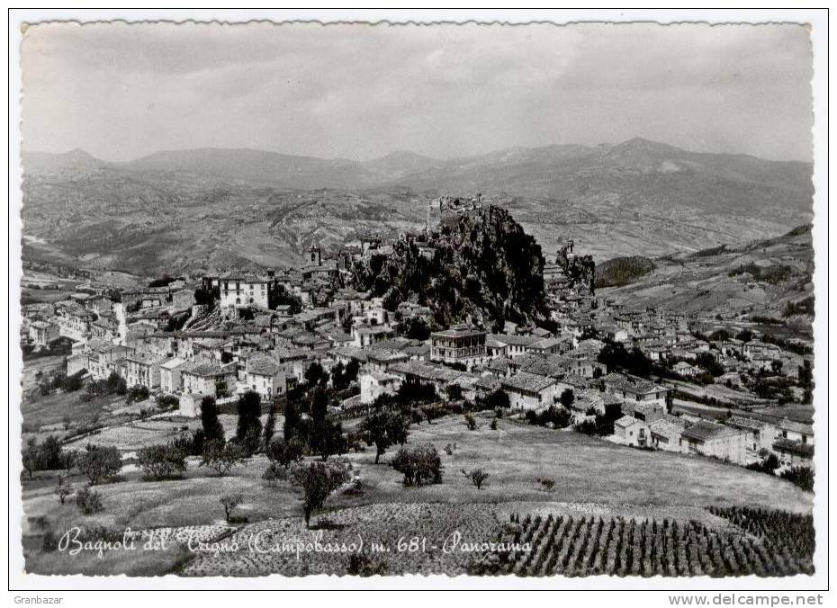 BAGNOLI DEL TRIGNO, PANORAMA, B/N   **** - Isernia