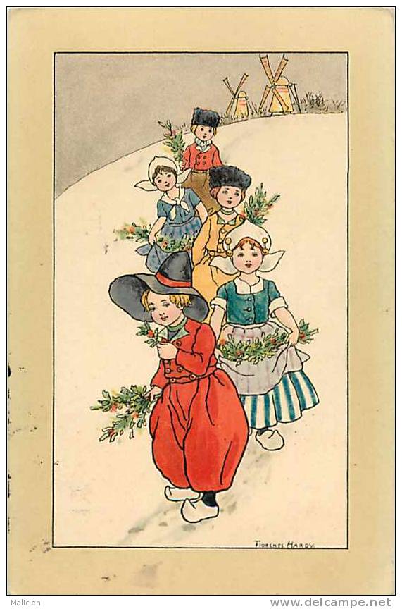 THEMES- Ref  C819- Illustrateur Enfants - Florence Hardy   - Carte Bon Etat - - Hardy, Florence