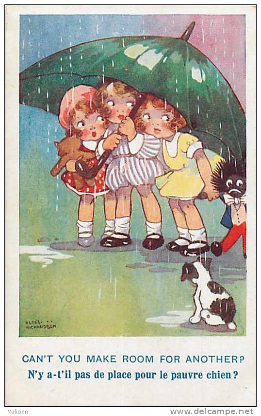 THEMES- Ref  C817- Illustrateur  Agnes Richardson - Carte Bon Etat - - Autres & Non Classés