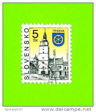 Timbre Oblitéré Used Stamp Selo Carimbado TRNAVA 5SK SLOVENSKO SLOVAQUIE - Usati