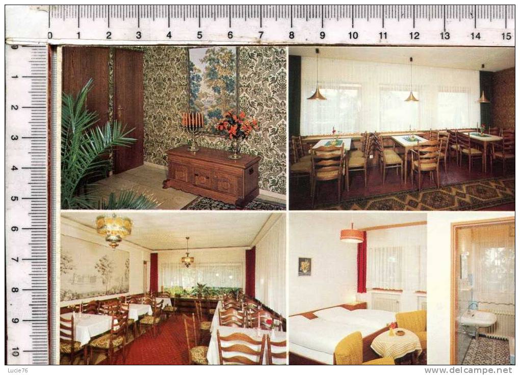 LOHNE -  WALDHOTEL - Restaurant - Café  -  -  5 Vues   -Carte Double - Lohne